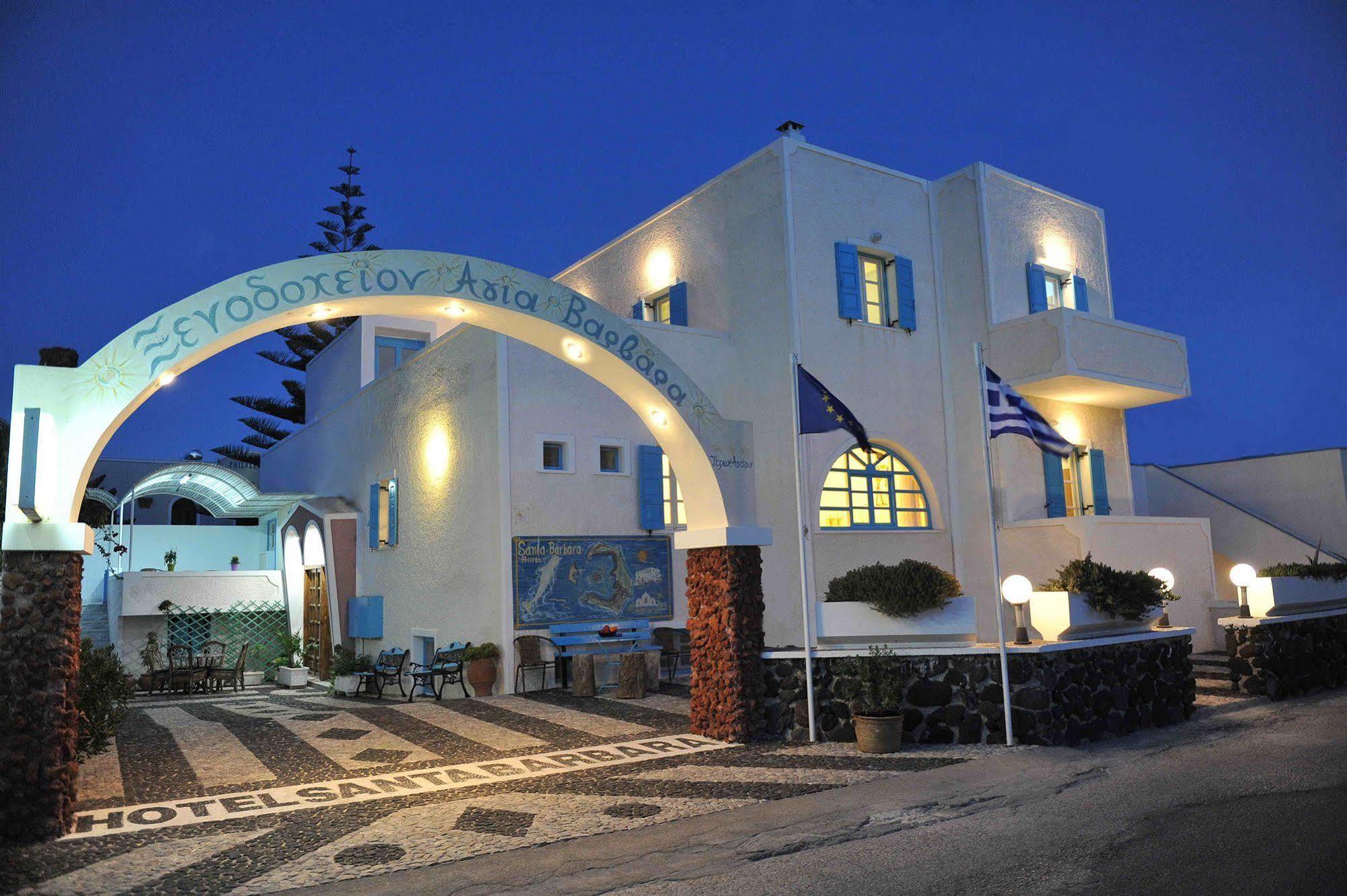 Santa Barbara Hotel Perissa  Eksteriør billede